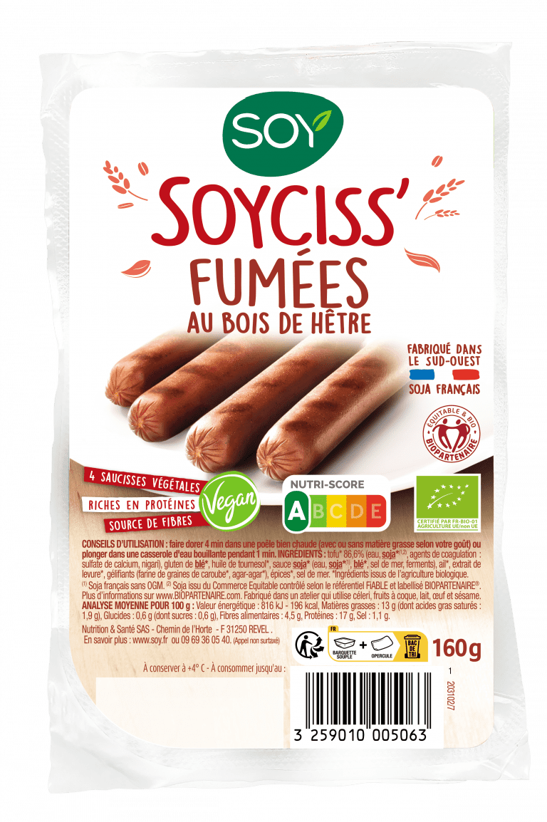 Produit Soyciss Fumées