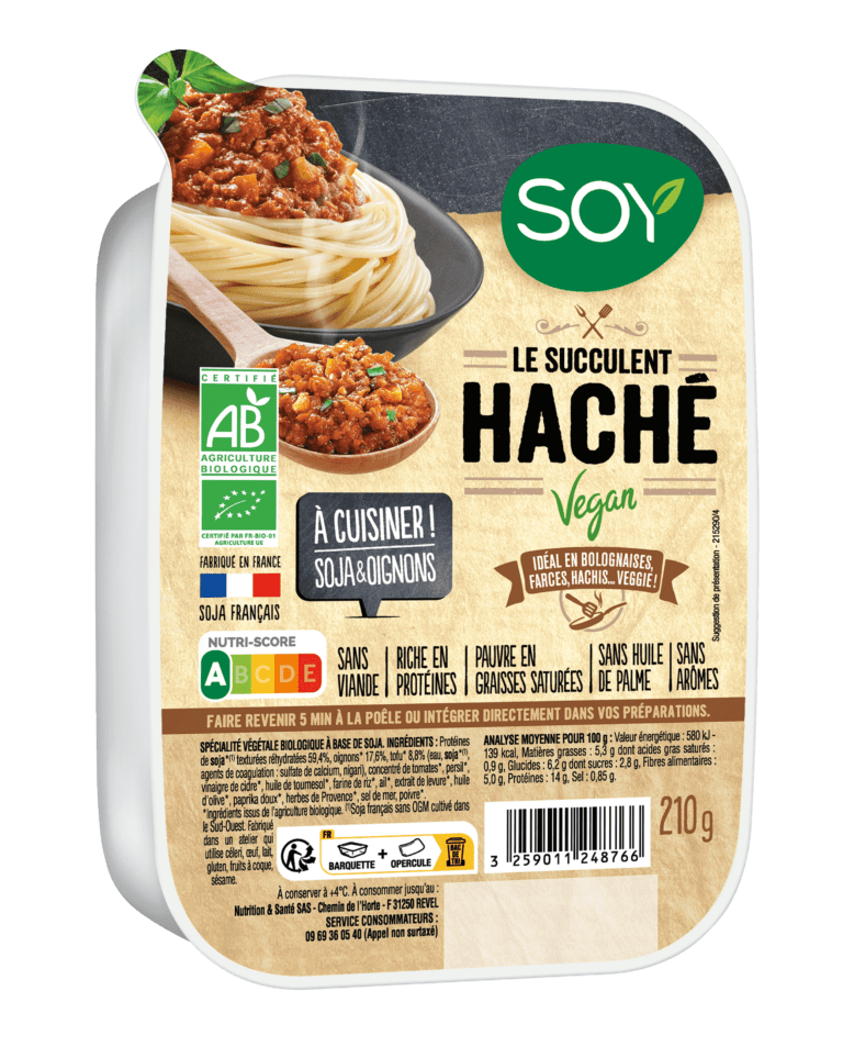 Produit Haché Vegan