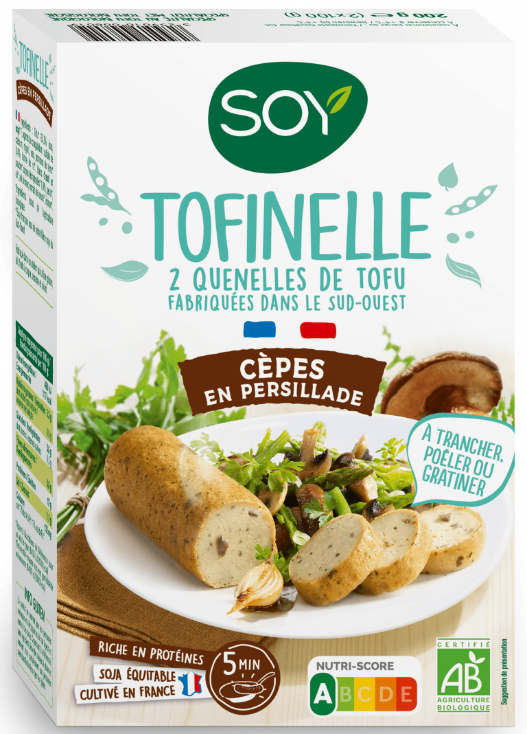 Produit Tofinelles Cèpes en persillade