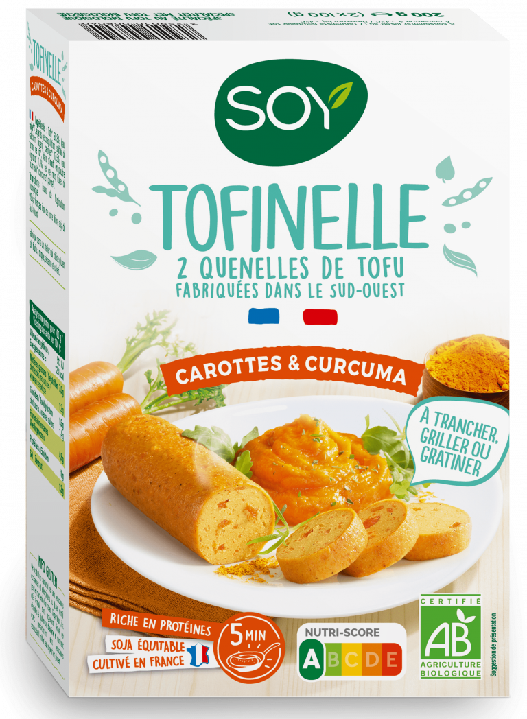 Produit Tofinelle Carottes & Curcuma