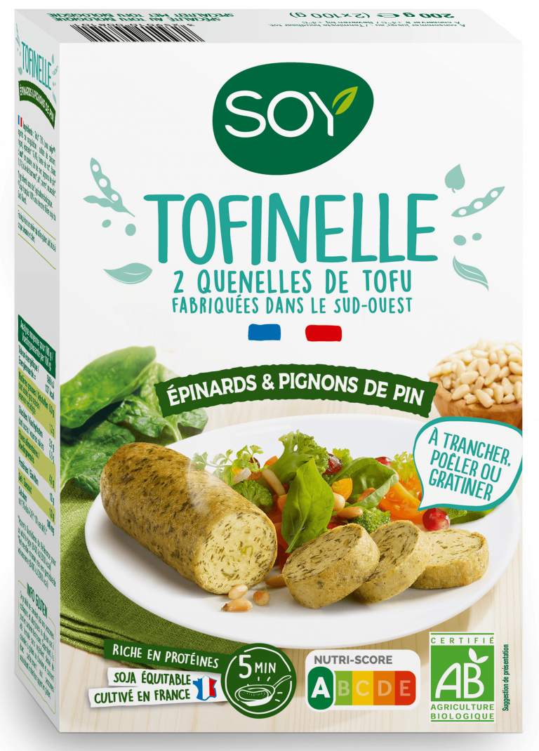 Produit Tofinelle Epinards & Pignons de pin