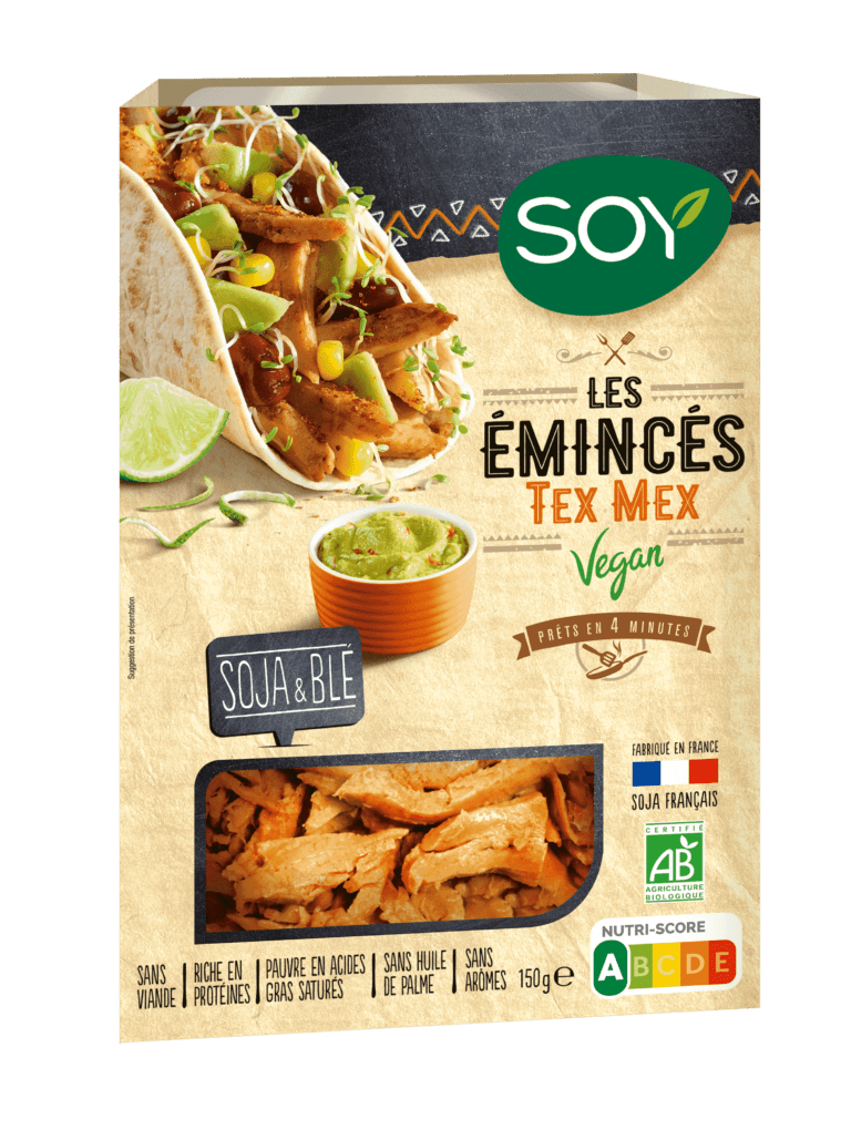 Produit Emincés Vegan Tex Mex