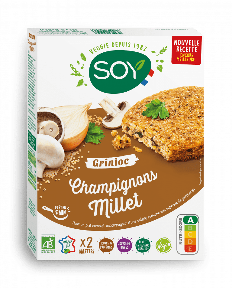 Produit Grinioc Millet & Champignons