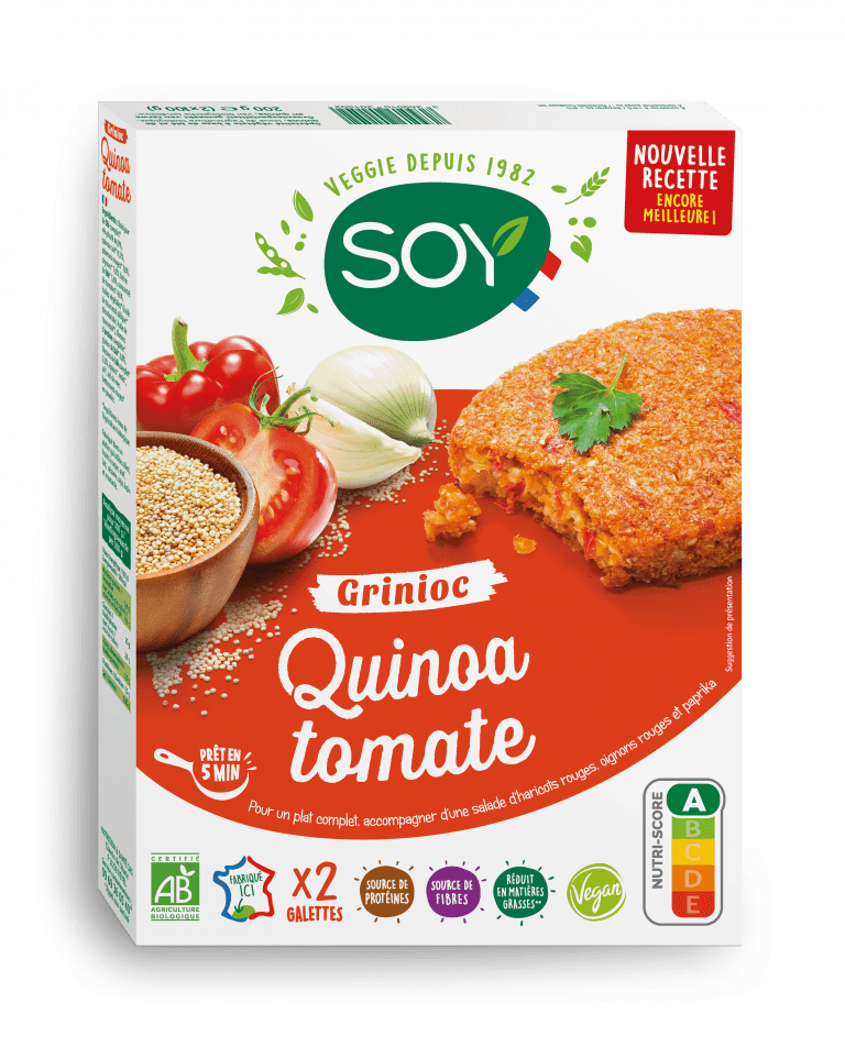 Produit Grinioc Quinoa & Tomate