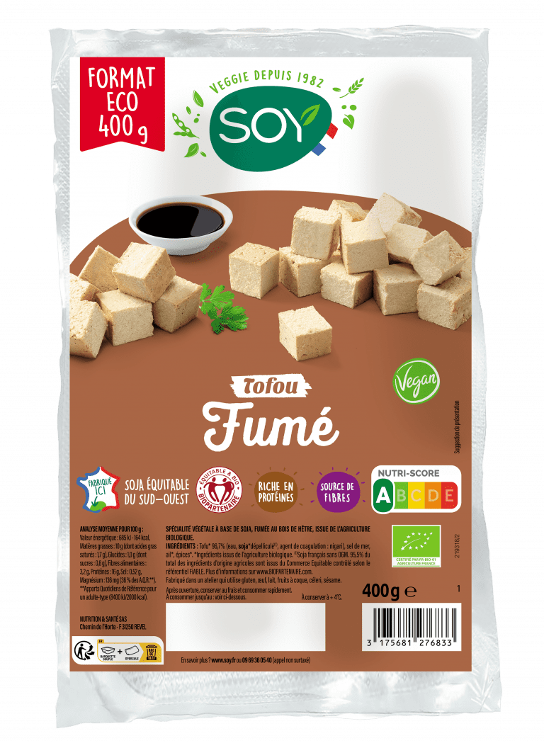 Produit Tofou Fumé « format Eco et familial »