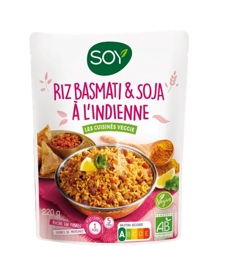 Produit Doy Riz basmati & Soja à l’indienne