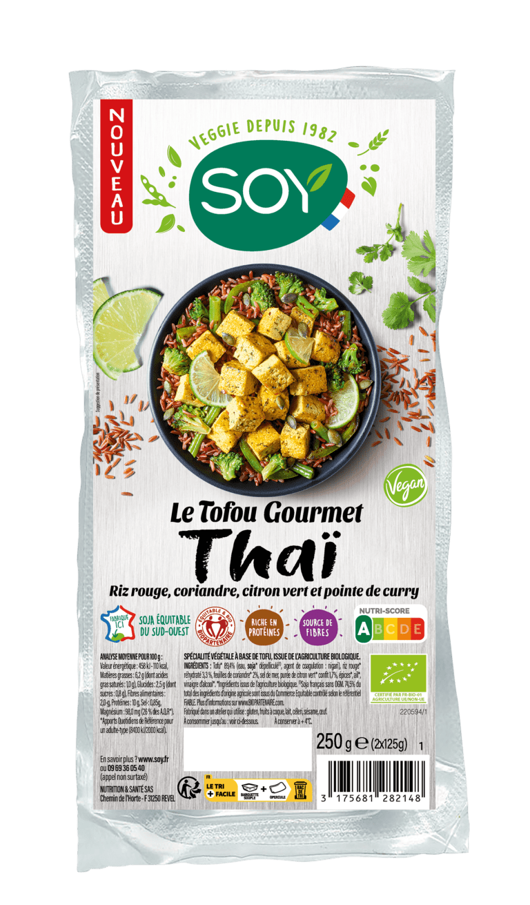 Produit Tofou Gourmet Thaï