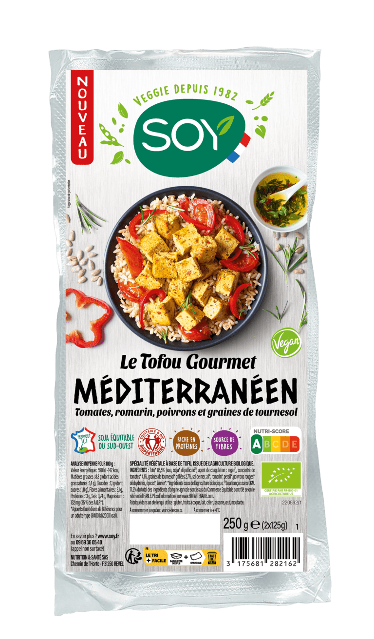 Produit Tofou Gourmet Méditerrannéenne