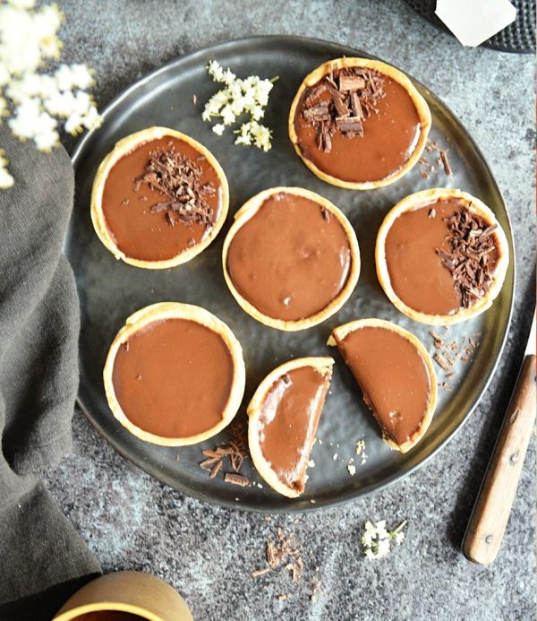 recette Mini tartelettes au chocolat
