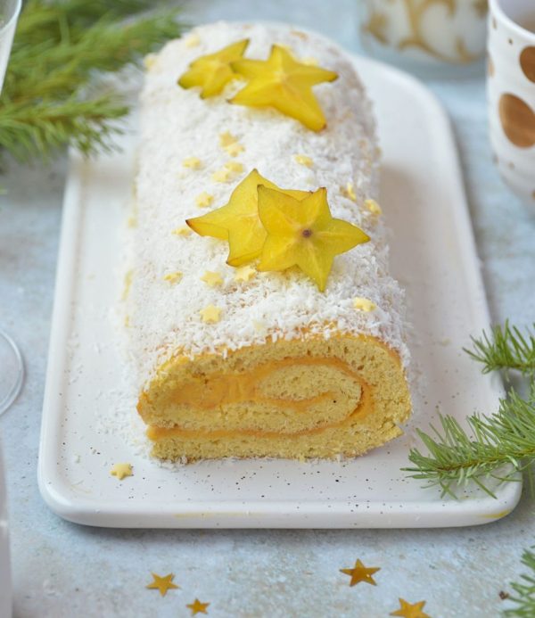 recette Bûche de Noël exotique