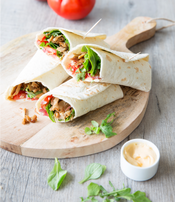 recette Wraps vegan