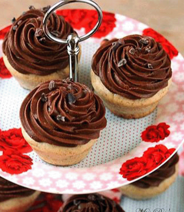 recette Cupcakes vegan, ganache chocolat & speculoos