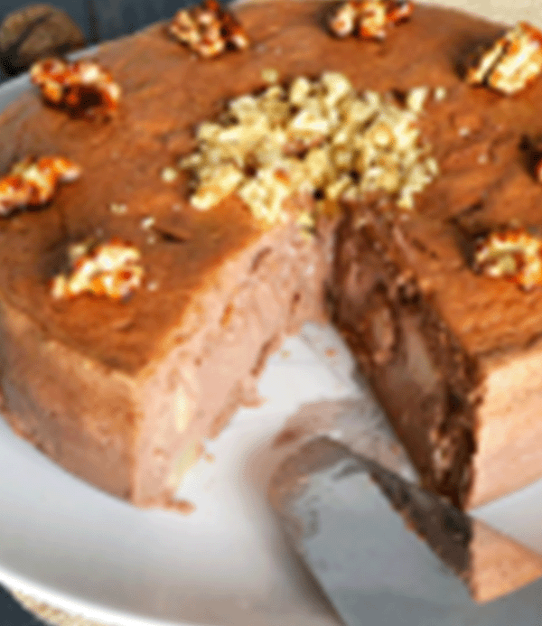 recette Gâteau Chocolat, Châtaigne & Noix
