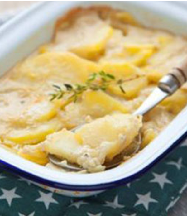 recette Gratin dauphinois léger & express