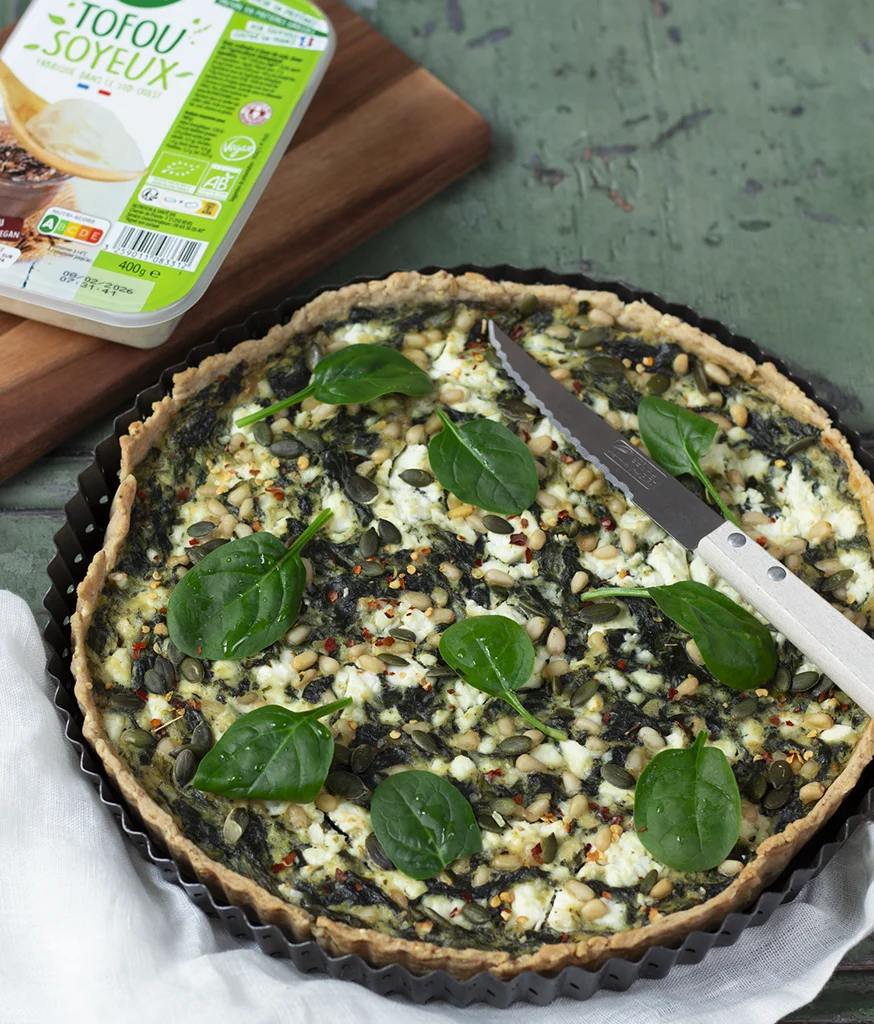 Tarte aux épinards