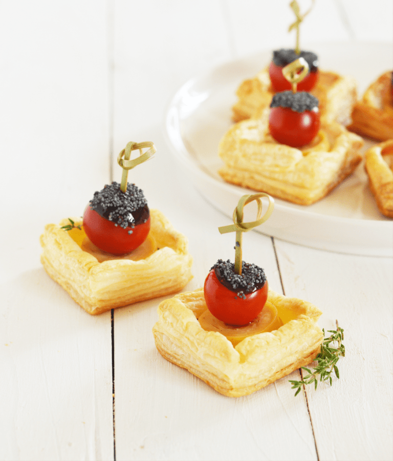 recette Mini feuilletés tomate & tofinelle