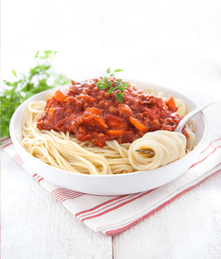 recette Pâte à la bolognaise de Seitan