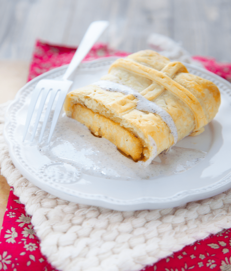 recette Pavé de tofu feuilleté et crème de truffe