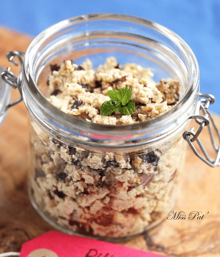 recette Rillettes de tofu fumé aux algues