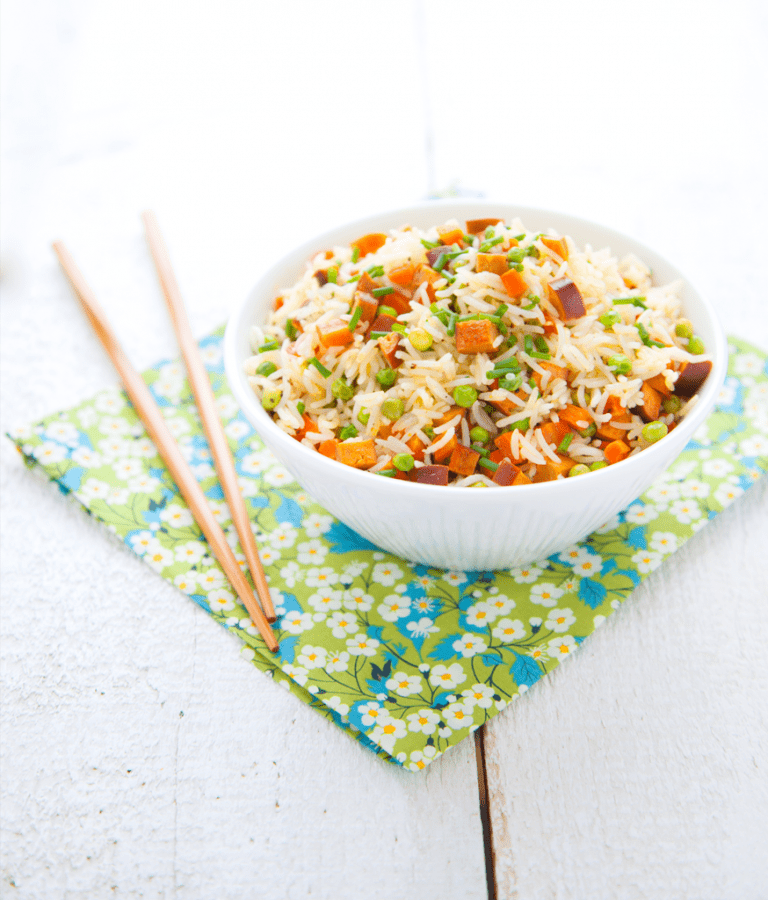 recette Riz sauté aux légumes et Soyciss