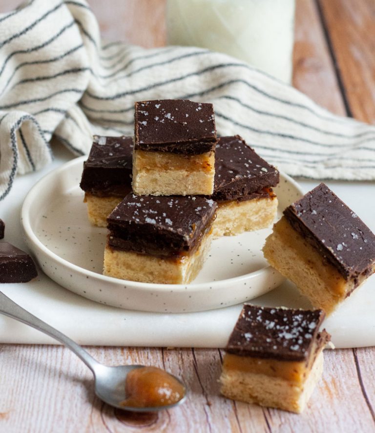 recette Millionnaire Shortbread Vegan