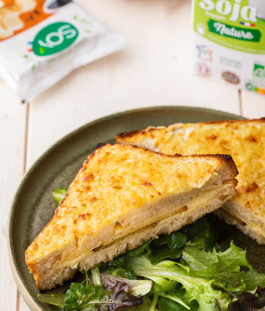 Croque-monsieur au tofou fumé SOY